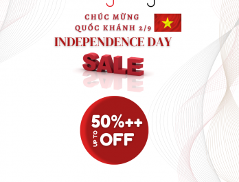 ƯU ĐÃI HƠN 50% CHÀO MỪNG QUỐC KHÁNH 2-9 